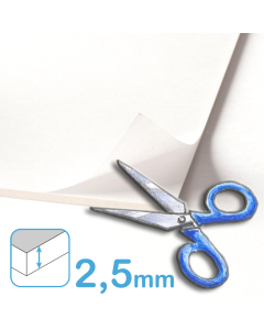 Selbstklebekarton Zuschnitt nach Wunsch Maß 2,5mm stark