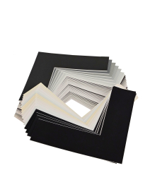 Musterwinkel-Satz - Black, White and Grey