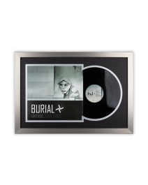 Schallplatten Rahmen - Silber-1 - LP-Cover und Vinyl Bilderrahmen mit Doppel-Passepartout für 1er- , 2er und 3er LPs