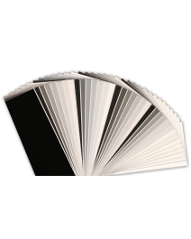 Teil-1 GRAYSCALE - Musterwinkel-Satz - AlphaUVplus OPTIMA - WhiteAlpha