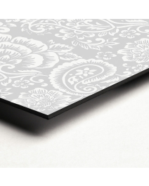 Passepartoutkarton DEKO Floret D-01-02-01, Schnittkante schwarz, 1,4 mm stark, 81x101 cm