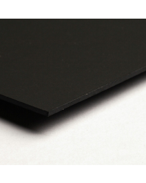 Passepartoutkarton EVEREST 11, Schnittkante SCHWARZ, 1,4 mm stark, 81x101 cm