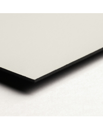 Passepartoutkarton MONTBLANC 18, Schnittkante SCHWARZ, 1,4 mm stark, 81x101 cm