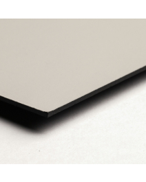 Passepartoutkarton MOUNTAIN 15, Schnittkante SCHWARZ, 1,4 mm stark, 81x101 cm