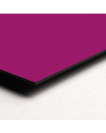 Passepartoutkarton PLUM 10, Schnittkante SCHWARZ, 1,4 mm stark, 81x101 cm