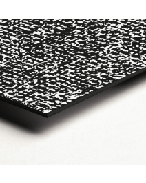 Passepartoutkarton STRUKTUR 2 S-02-01-01, Schnittkante schwarz, 1,4mm stark, 81x101 cm 