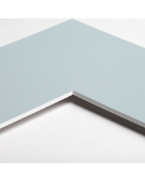 Standard-Passepartout ATLANTIC15-W14-Z001-Auswahl in Ozeanblau, einfarbig glatt