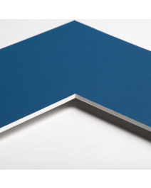 Standard-Passepartout PACIFIC10-W14-Z001-Auswahl in Signalblau, einfarbig glatt