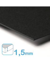 Conservation Board Black - durchgängig schwarz, alterungsbeständig 1,50mm stark, alle Standardgrößen