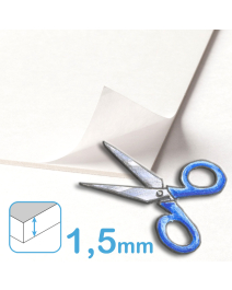 Selbstklebekarton Zuschnitt nach Wunsch Maß 1,5mm stark