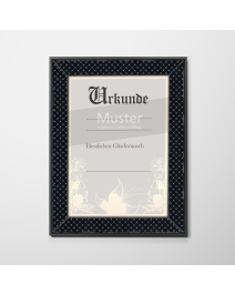 Urkundenrahmen Design "Old English"