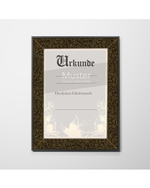 Urkundenrahmen Design "Azthek"