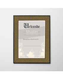 Urkundenrahmen Design "Maya"