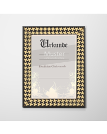 Urkundenrahmen Design "Indio"