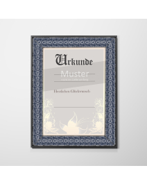 Urkundenrahmen Design "Spitze"