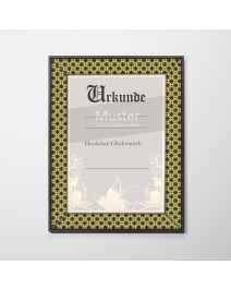 Urkundenrahmen Design "Helge"