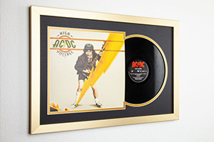 Schallplatten Einrahmungen
